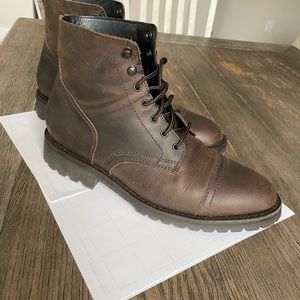 Thursday Boots “Captain” - Tobacco - Size 10